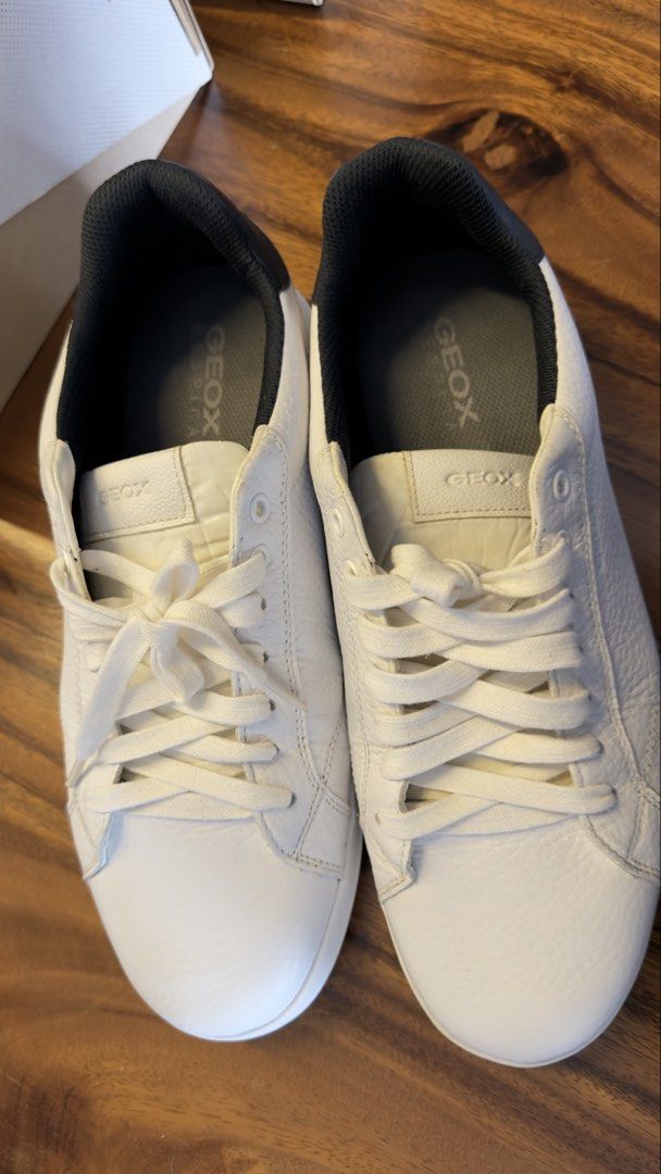 Geox Respira leather sneakers (US 9) (Category: Sneakers) located in Pasig City. Submitted by danuelv (Listing ID 1431853170, Image 2). Description: RFS: decluttering Lightly used, pristine condition. .