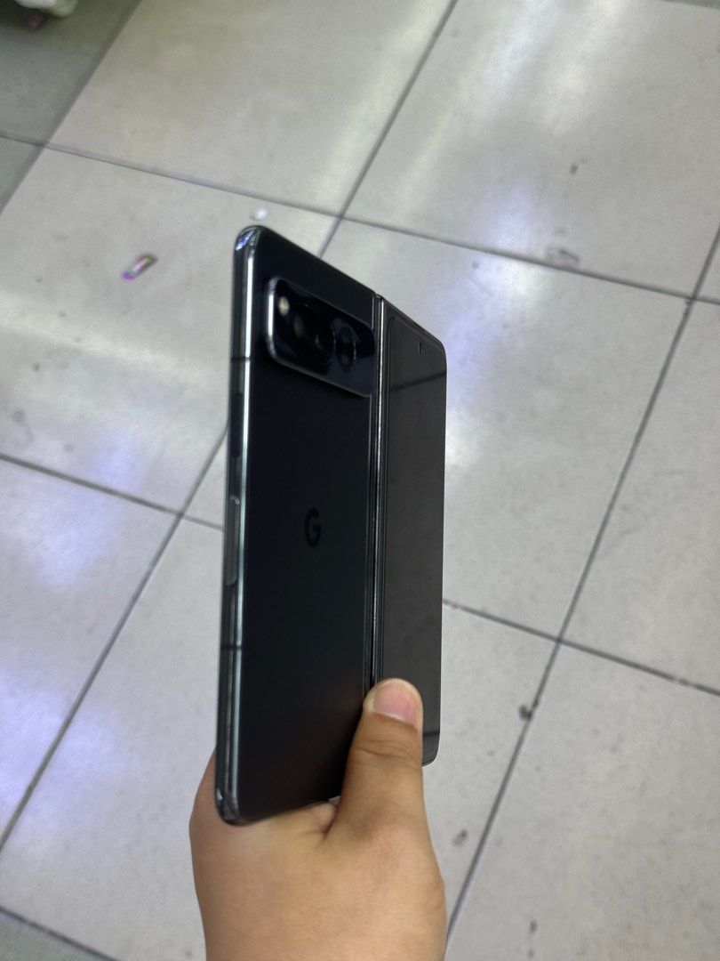 Google Pixel Pro Fold 256gb FU No issue All working (Category: Google Pixel) located in San Juan City. Submitted by javedsgadgetshop (Listing ID 1431819412, Image 2). Description: INSTALLMENT OPTIONS : SPAY LATER / GGIVES / CREDIT CARD! WE BUY AND SELL SO PWEDE MAGBINTA OR SWAP ! Quick Specs : 💵 Google Pixel Pro Fold •256gb •US Variant •100% batt health •Factory Unlock •95% Smoothness •No hidden issue | No Repaired •100% Authentic | Not Refurbis