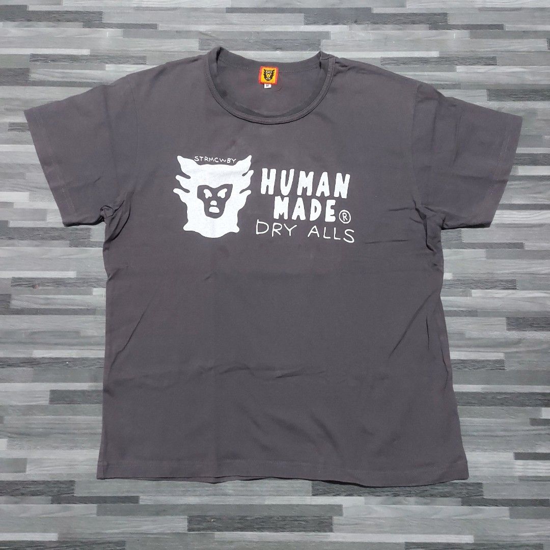 Human Made Dry Alls T-shirt (Category: Tshirts & Polo Shirts ) located in Caloocan City. Submitted by selectionhub.ph (Listing ID 1431946859, Image 1). Description: size: medium dimens: L26 x 21W Very good condition need wash only.