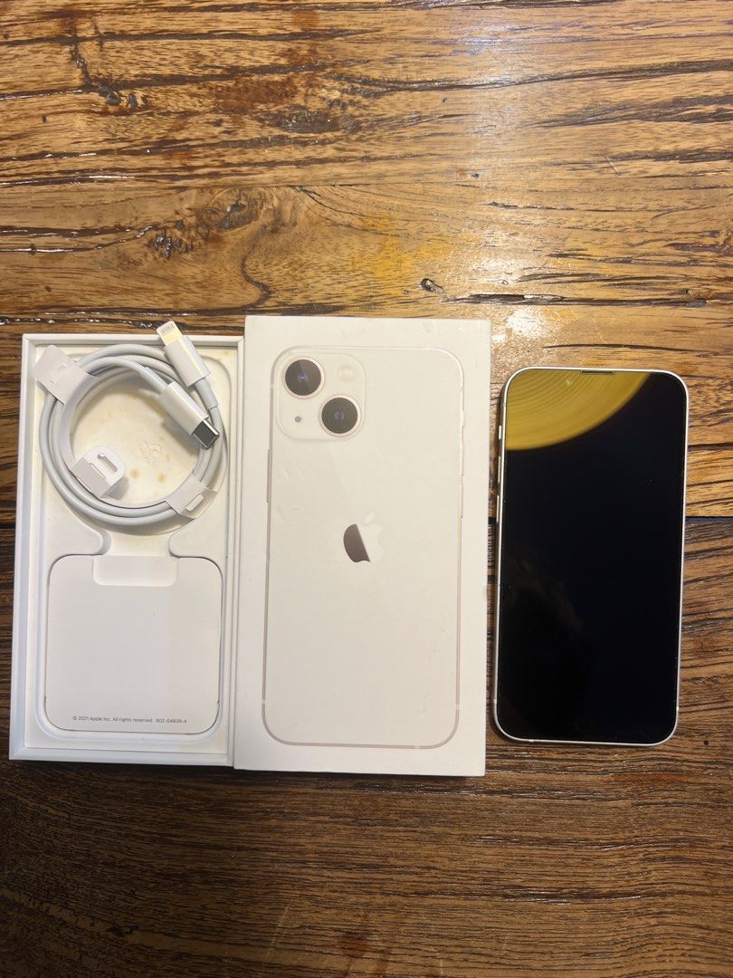 iPhone 13 mini Starlight 128GB, Mobile Phones & Gadgets, Mobile Phones ...