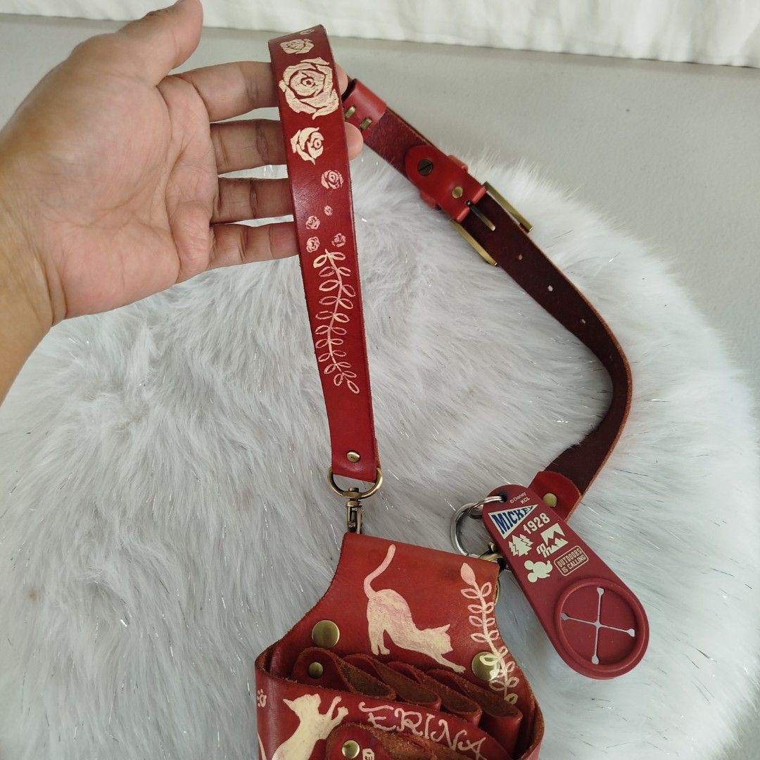 Japan Handmade Red Leather Shear Holster (Category: Other Sports Equipment and Supplies) located in Bulacan. Submitted by amarijapansurplus (Listing ID 1431875016, Image 3). Description: Japan Handmade Red Leather Shear Holster 📌as is 📌What u see is what u get 📌First to pay basis 📌Auto pass sa COD iwas scam sa part ko 📌MOP: GCASH 📌MOD: Pick-up, Lalamove (motorcycle) or J&T/Flash Express 📌Loc. Panginay, Balagtas, Bulacan 🇯🇵AMARI Japan Sur