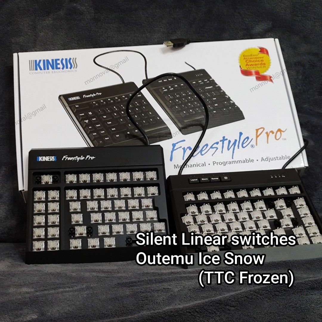 Kinesis Freestyle Pro Keyboard - Quiet Silent Linear478136195015649280