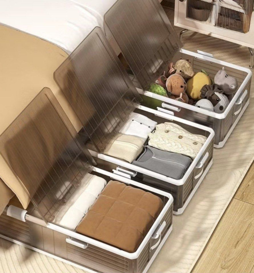Large Foldable Storage Box with Lid454536801980917760