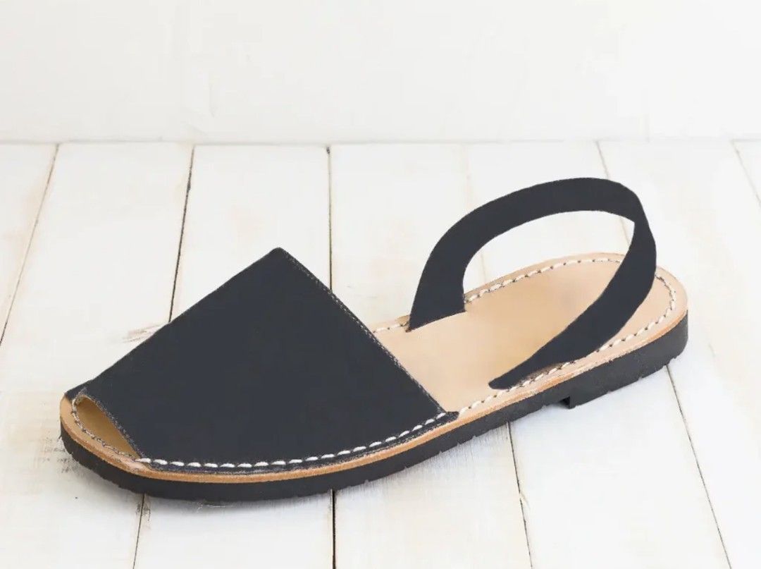 Menorquinas d'Estiu sandals (Category: Flats & Sandals) located in Pasig City. Submitted by mnlpicks (Listing ID 1431952278, Image 3). Description: JUST IN: Brand new and authentic Menorquinas d'Estiu sandals from Spain Sizes 36-39eu Colours black, navy blue and white.
