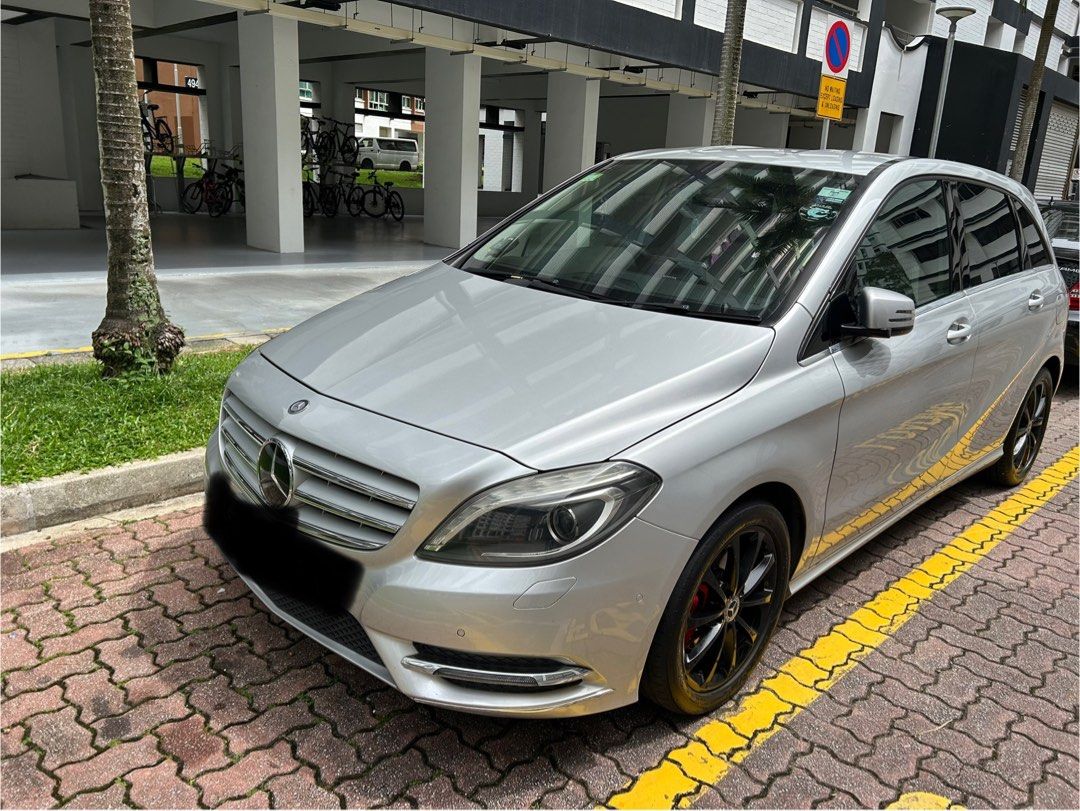 Mercedes-Benz B-Class B200 Chrome (A) (Category: Used Cars) located in Singapore. Submitted by sufikhan (Listing ID 1431888613, Image 3). Description: A great car to drive however selling to finance Mum’s medical expenses. Android player installed, 17-inch rims with Falken Tyres 1 year only. Servicing done on time, will recommend the workshop for follow up. No consignment and strictly direct buyers only. .
