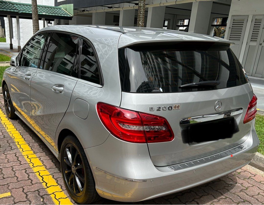 Mercedes-Benz B-Class B200 Chrome (A) (Category: Used Cars) located in Singapore. Submitted by sufikhan (Listing ID 1431888613, Image 2). Description: A great car to drive however selling to finance Mum’s medical expenses. Android player installed, 17-inch rims with Falken Tyres 1 year only. Servicing done on time, will recommend the workshop for follow up. No consignment and strictly direct buyers only. .