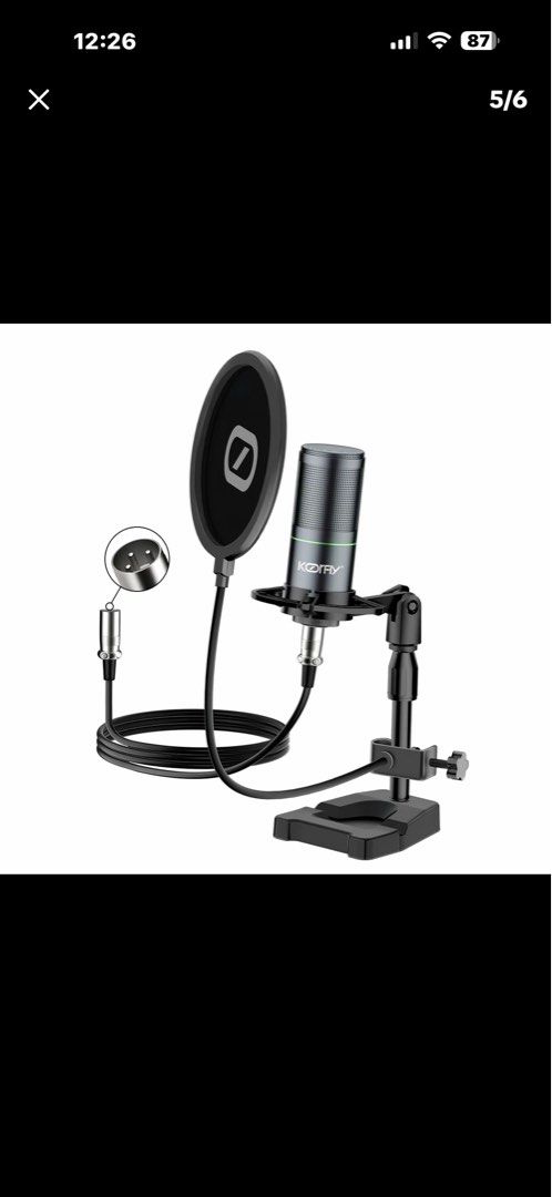 Microphone stand holder 426922805350912005