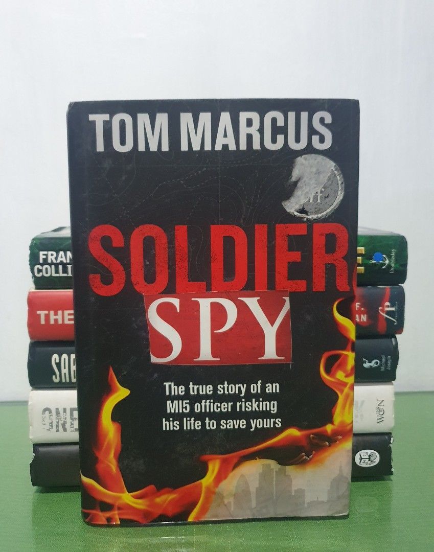 Military Books Collection (Category: Storybooks) located in Malabon City. Submitted by scarletdesk.lifestyle-2026 (Listing ID 1431892450, Image 3). Description: Collection of military-themed books. Includes "Live Fight Survive" by Shaun Pinner, "Sabre Squadron" by Cameron Spence, "Soldier Spy" by Tom Marcus, "Baptism of Fire" by Frank Collins, and "One Bullet Away" by Nathaniel Fick. These books offer a variety of perspectives on military life an
