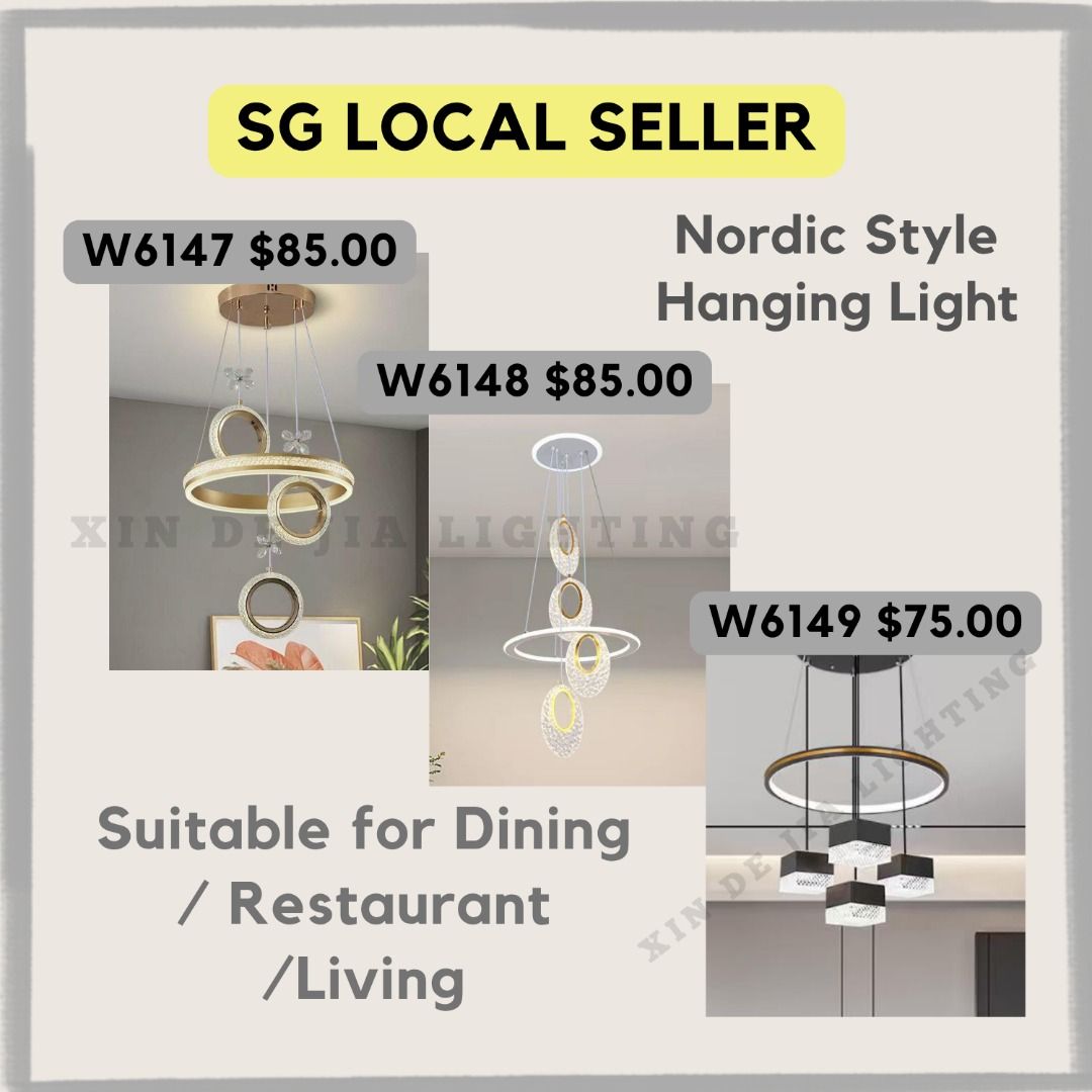 New Stock !! Pendant Light / Hanging Light / Chandelier