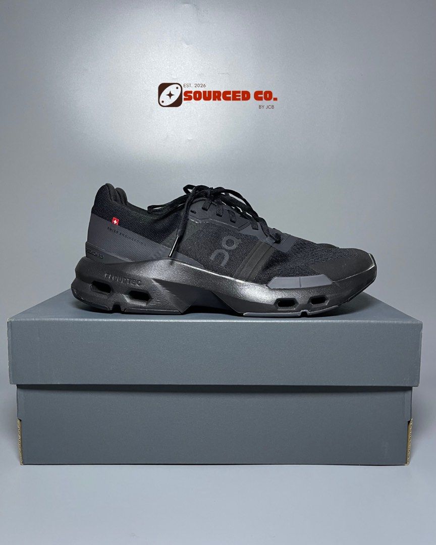 On Cloud Cloudpulse Black Eclipse (Category: Sneakers) located in Quezon City. Submitted by sourcedco. (Listing ID 1431801866, Image 1). Description: FOR SALE‼️ On Cloud Cloudpulse Black Eclipse ₱6000 firm | Ignoring LP Inquiries Size 8.5 US men’s Condition: Brand new | No Box | On Code QR 🛵 via Lalamove | Grab | LBC | Meetup within QC Holy Spirit 📍Quezon City Holy Spirit 📩 Message Sourced Co. at IG & FB for inquiries Follow us on 📲 IG: Sourc
