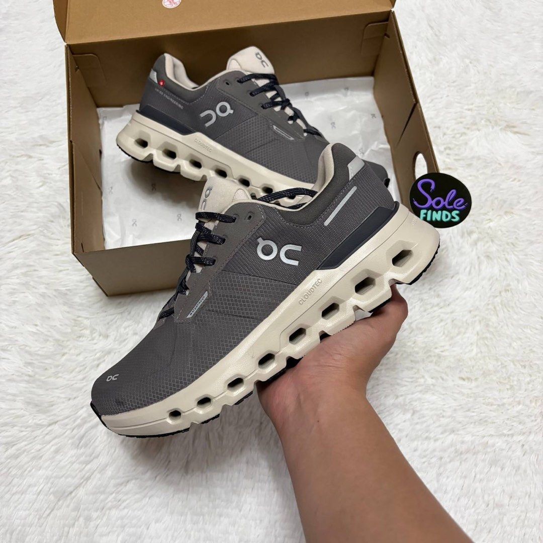 On Running Cloudrunner 2 Waterproof Eclipse/ Cloud 6 Geo Waterproof Black (Category: Sneakers) located in Manila. Submitted by solefindsphilippines (Listing ID 1431873472, Image 3). Description: On Running Cloudrunner 2 Waterproof Eclipse/ Cloud 6 Geo Waterproof Black Available Sizes: 7/ 7.5/ 8/ 8.5/ 9/ 9.5/ 10/ 10.5/ 11/ 11.5/ 12/ 12.5/ 13/ 14 Men’s Price: Cloudrunner 2 Waterproof starts at 8,999 Cloud 6 Geo Waterproof starts at 9,999 Brand new 