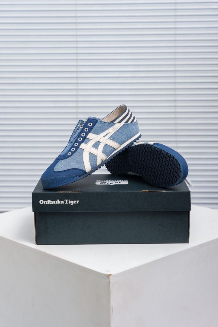 Onitsuka Tiger Mexico 66 Denim Sneakers (Category: Sneakers) located in Singapore. Submitted by ivy.clearstore (Listing ID 1431835948, Image 3). Description: No rush orders, thanks for your understanding. 100% authentic outlet products. Best price on genuine items. Extra discount on your second purchase. Brand new with full original packaging. Sizes 35–45 • All colors available..