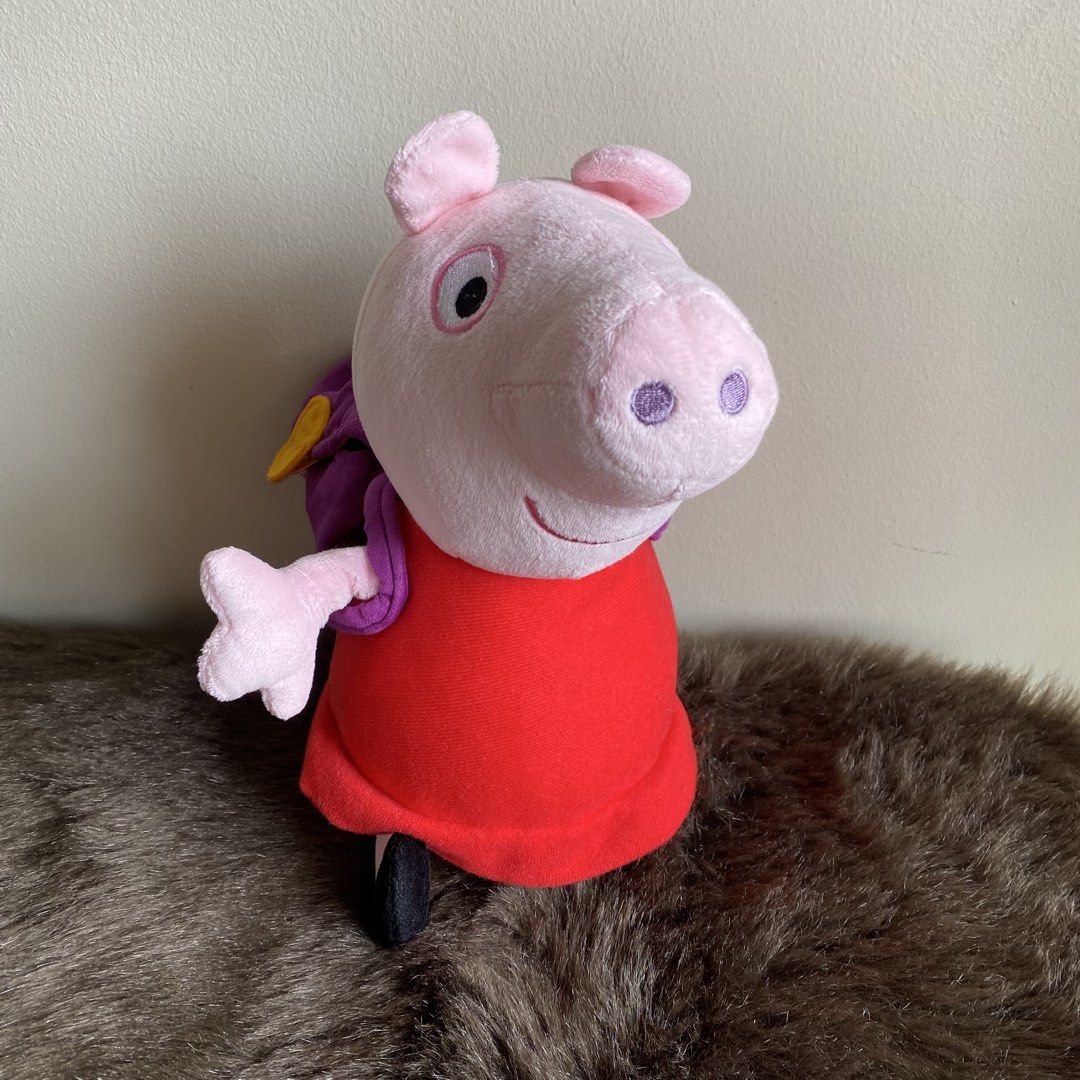 Peppa Pig with Bag Plush Toy (Category: Plushies & Soft Toys) located in Manila. Submitted by cloudestine (Listing ID 1431829805, Image 1). Description: 🤝🏼 selling for my aunt ⋆˚꩜｡ selling it as is. bought from different stores. check pics carefully. 📸 actual photos are posted. ❔please manage your expectations. mop: gcash mod: pick up/sdd only 🚚 lalamove, grab express, angkas padala 📍mirea residences, pasig city ➜ delivery fee at buyer’s exp