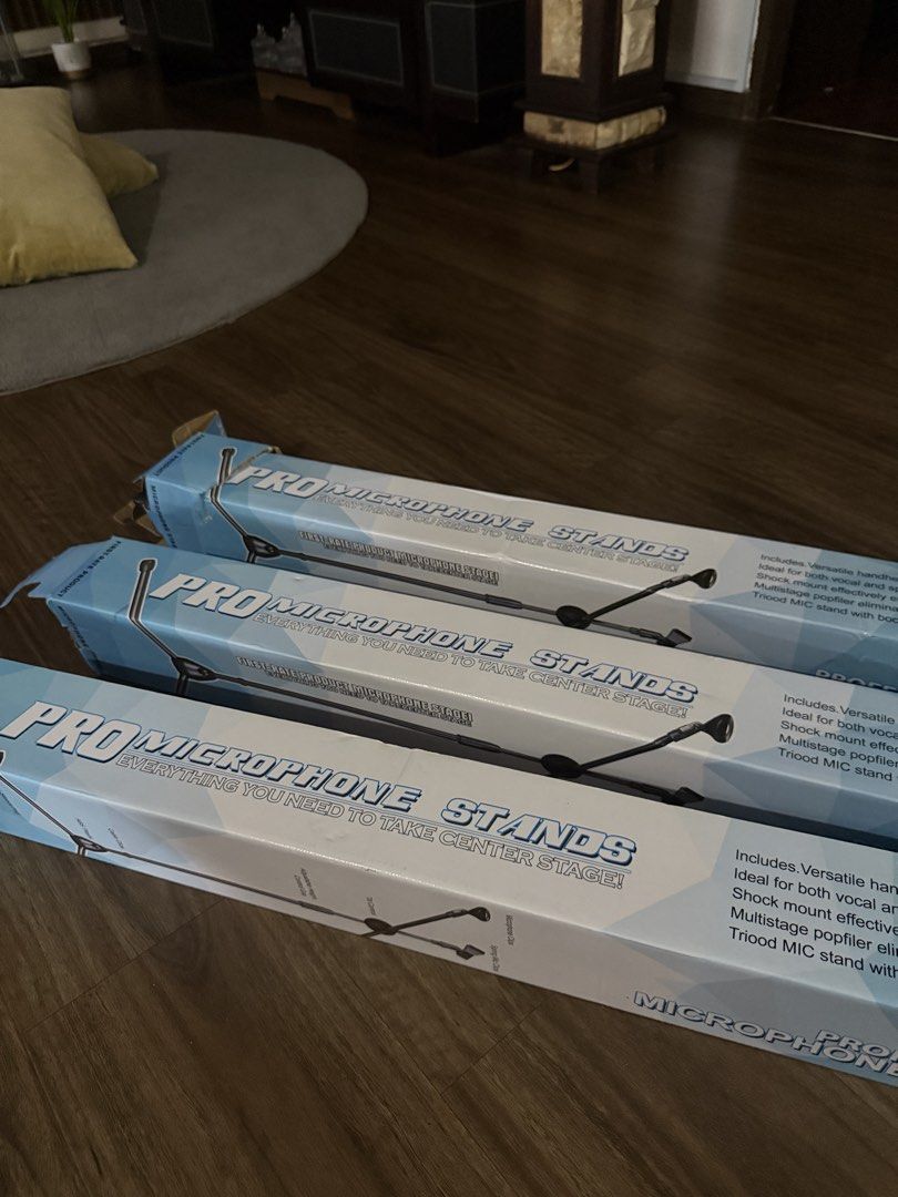 Professional Microphone Stands - Professional Quality