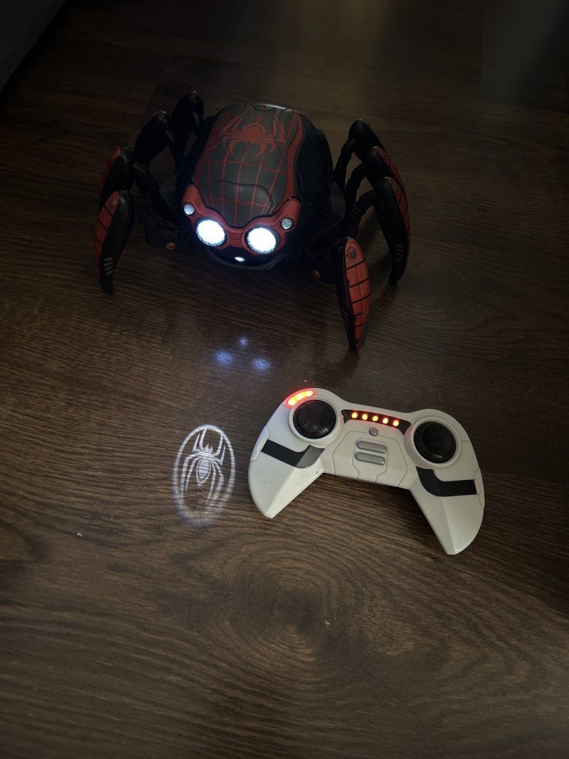 Remote Control Spider Toy, Hobbies & Toys, Toys & Games on Carousell
