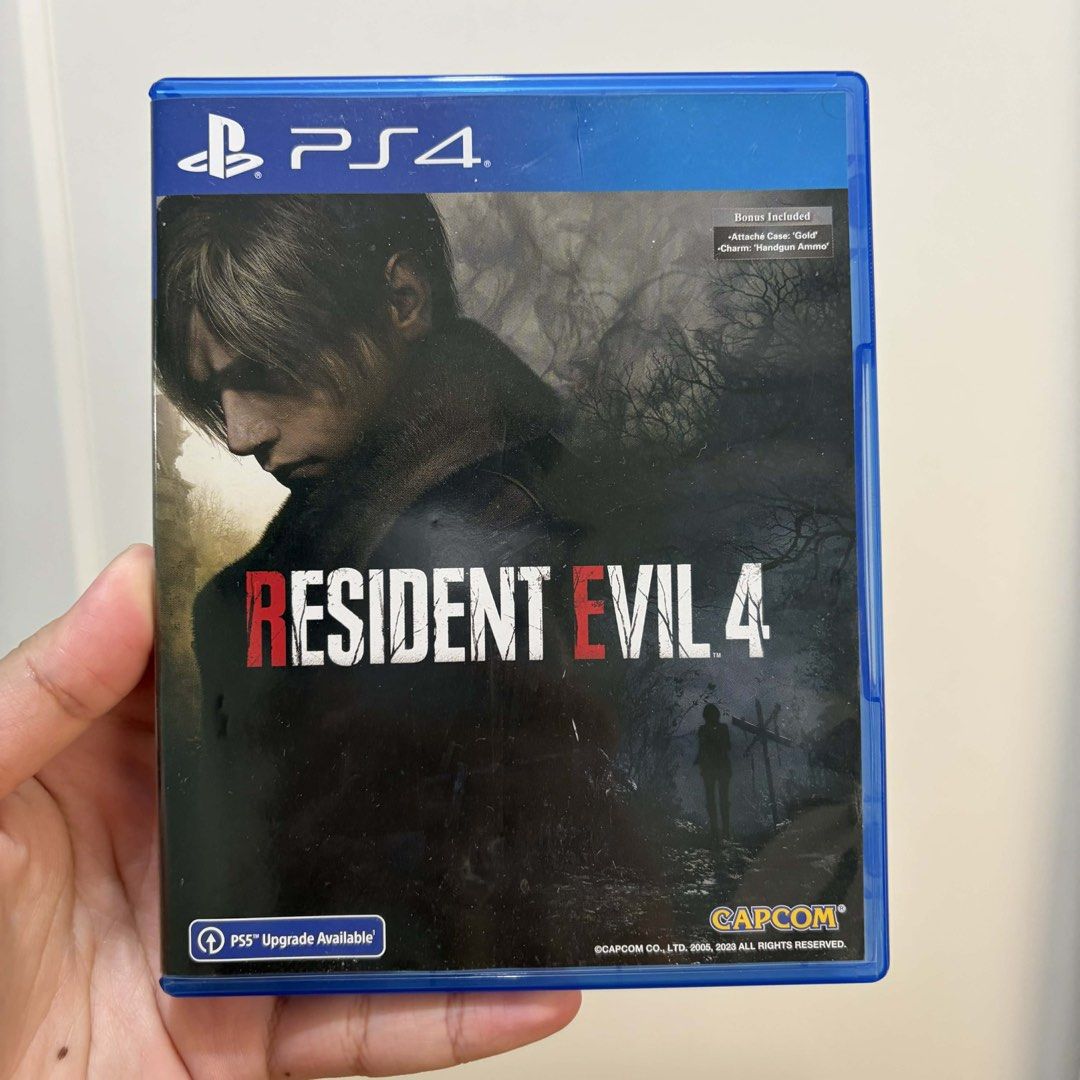 Resident Evil 4 Remake ps4 game (Category: PlayStation) located in Manila. Submitted by sweettotes_ph (Listing ID 1431864945, Image 1). Description: RE 4 Remake No issues Fully working Good condition I have other games feel free to check my listings :) For pickup or delivery Bdo Gcash Maya Gotyme Cod payment.