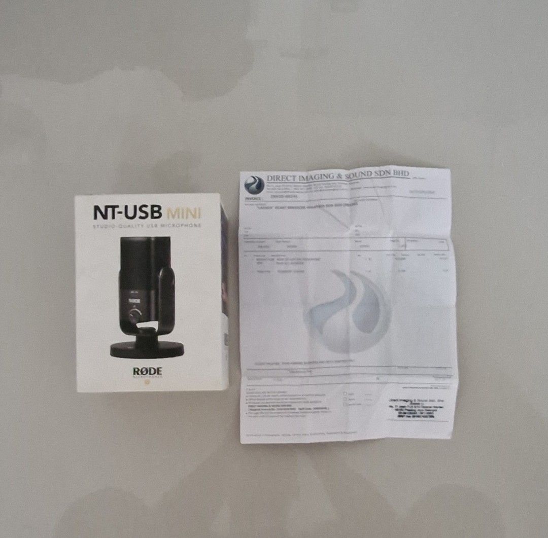 Rode NT-USB Mini Studio-Quality USB Microphone426011405667553282