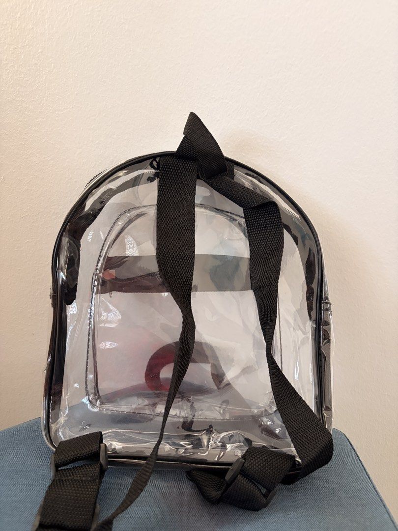 Small Clear Backpack (Category: Backpacks) located in Las Pinas. Submitted by ynalcx (Listing ID 1431886112, Image 2). Description: - Bought sa orange app pero di nagamit at all - RFS: Not needed .