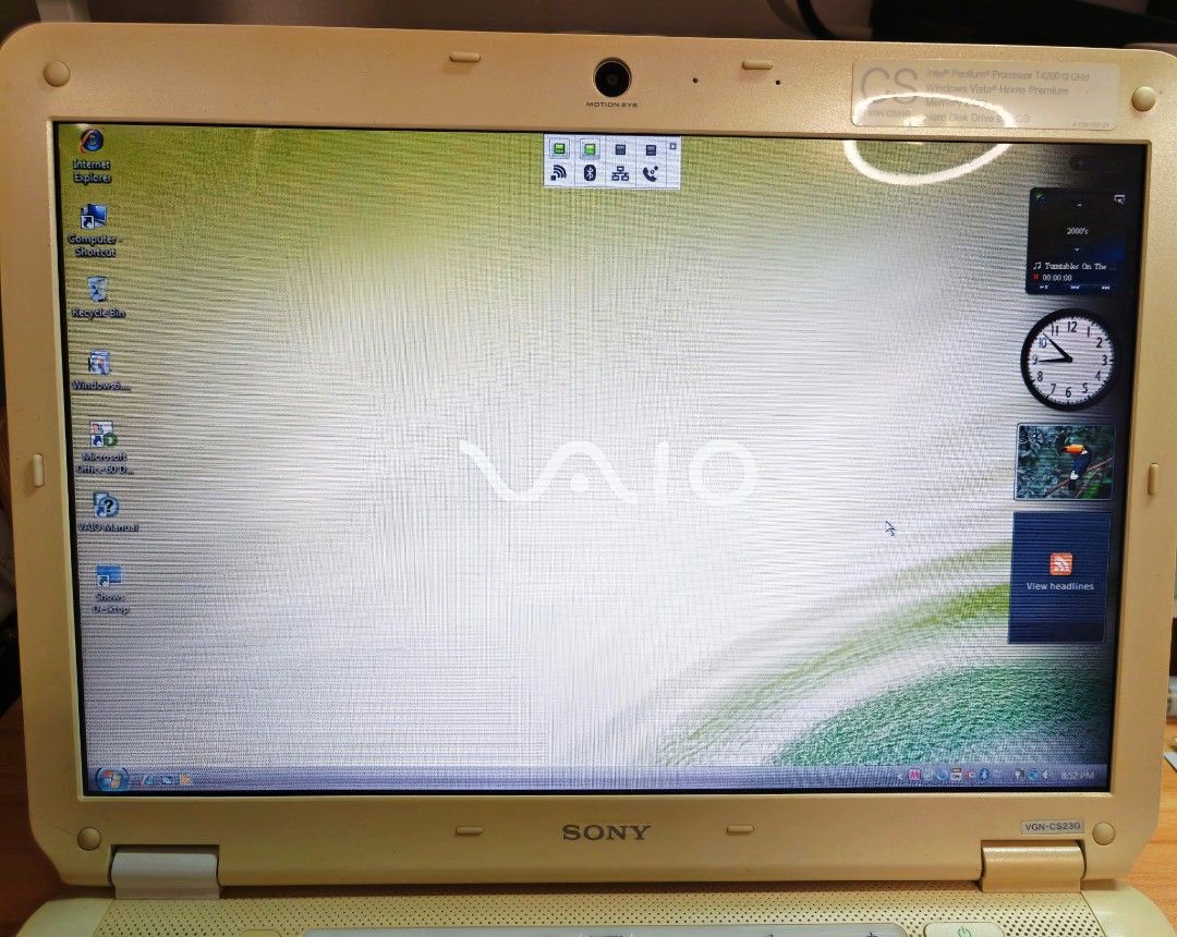 Sony VAIO Laptop - Beige, Computers & Tech, Laptops & Notebooks on ...