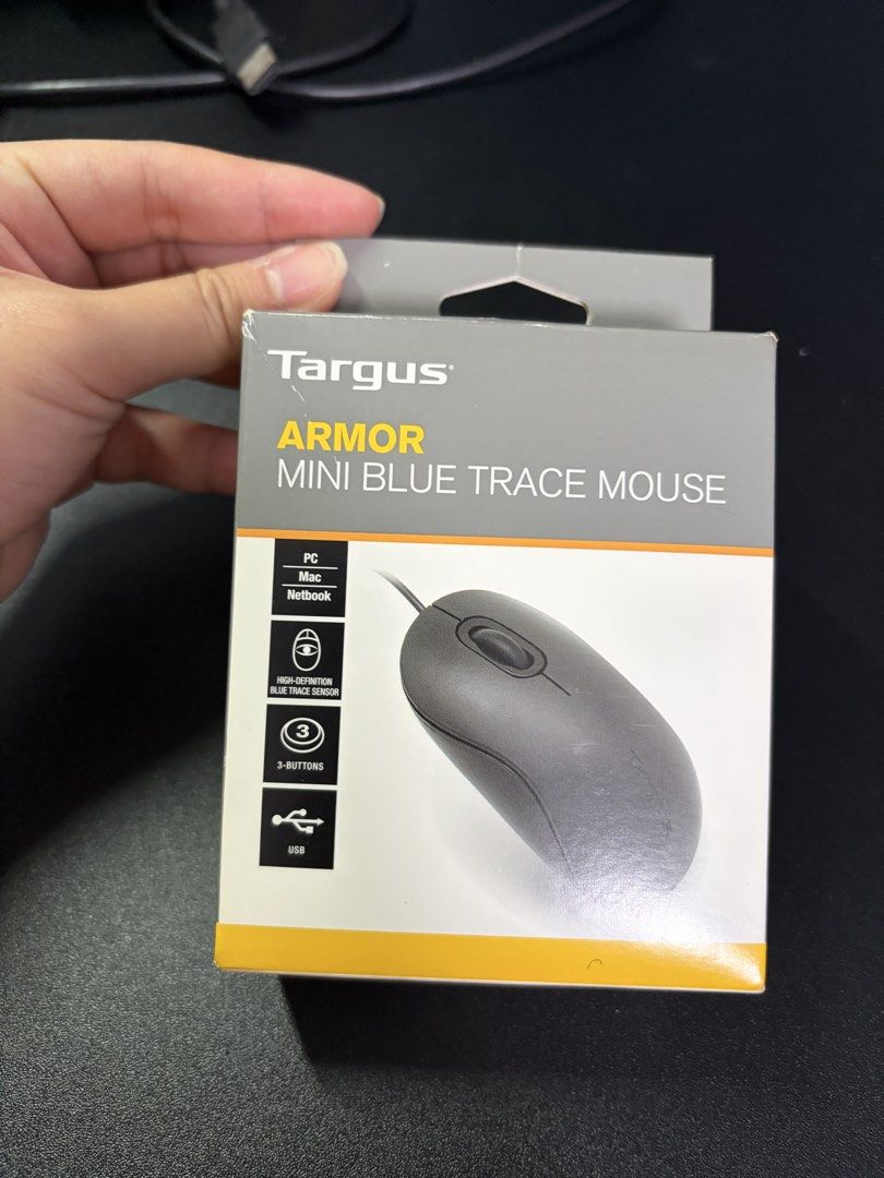 Targus Armor Mini Blue Trace Mouse453765510590648320