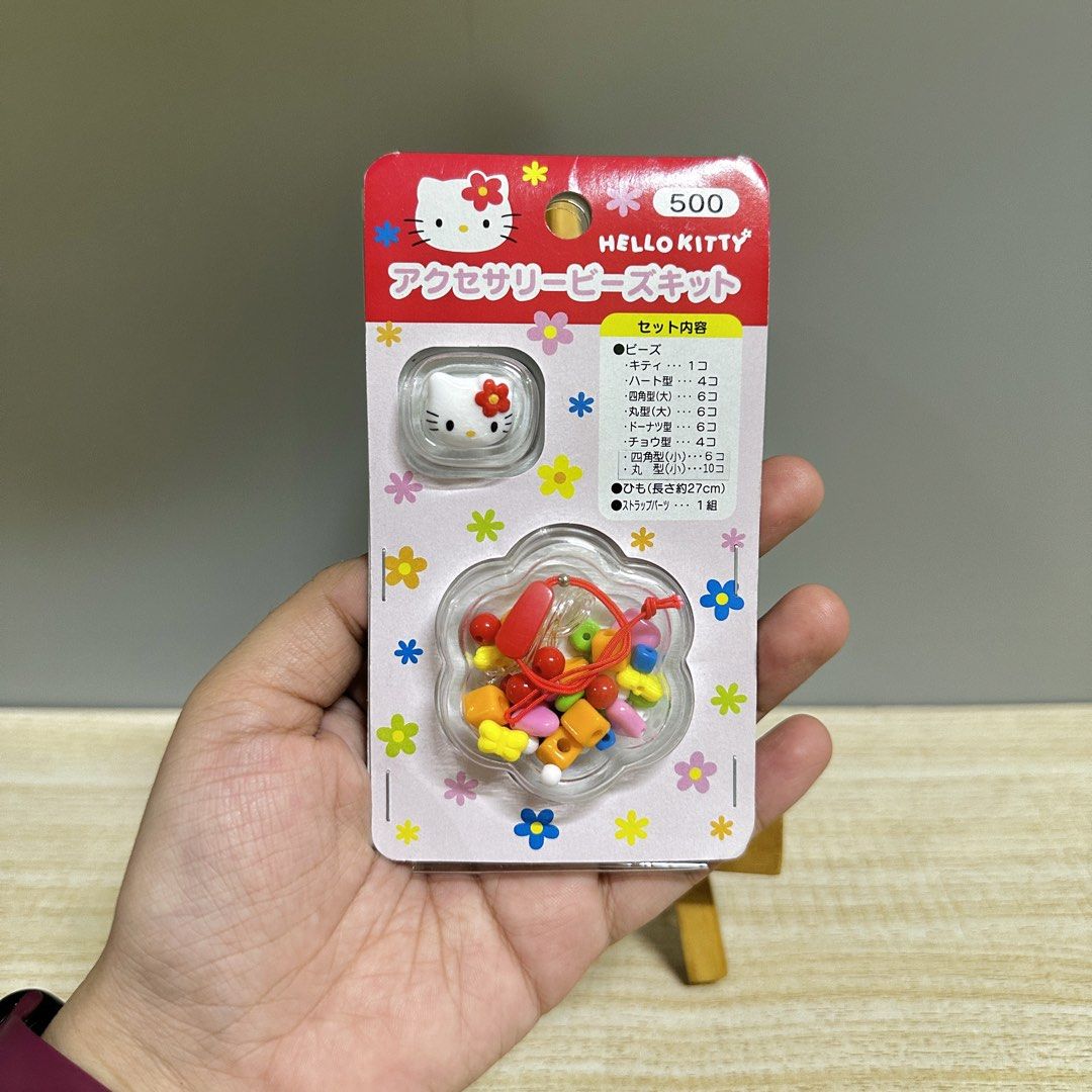 Vintage 2000 Sanrio Hello Kitty Accessories Beads Kit - Php 500 (Category: Craft Supplies & Tools) located in Davao. Submitted by pandorastoybox (Listing ID 1431970192, Image 3). Description: Vintage 2000 Sanrio Hello Kitty Accessories Beads Kit - Php 500.