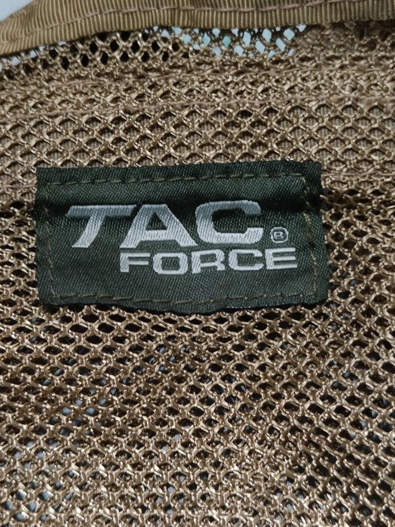 🇺🇸 TAC Force Commando Tactical Vest (Category: Vests) located in Taytay. Submitted by fromdoolig (Listing ID 1432025259, Image 3). Description: 🇺🇸 TAC Force Commando Tactical Vest New Condition with Minor Flaw Issue: Hole on leather patch, right chest (see last picture) Size: Small to Large, Not More than Large Color Rating: 10/10 Fabric Rating: 10/10 Price: 1,780+sf Mode of Payment: Gcash only [Payment First] Courier Service: JNT or Lalamove