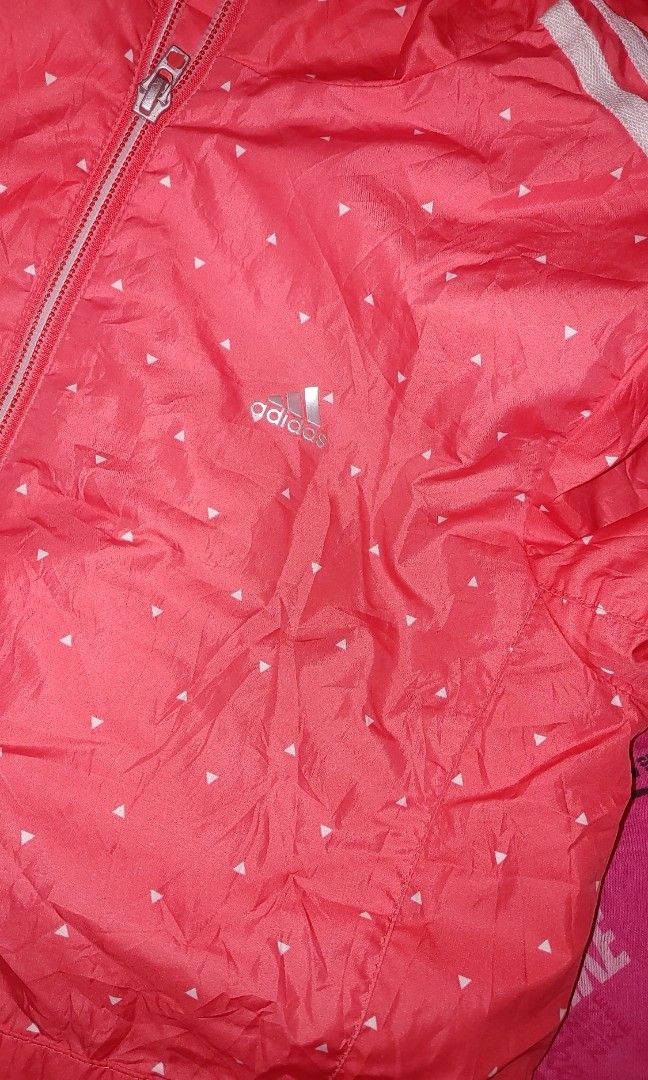 Adidas Women's Light Windbreaker (Category: Others Tops) located in Quezon City. Submitted by chph1st (Listing ID 1432011268, Image 2). Description: fits small to medium *cut tag.