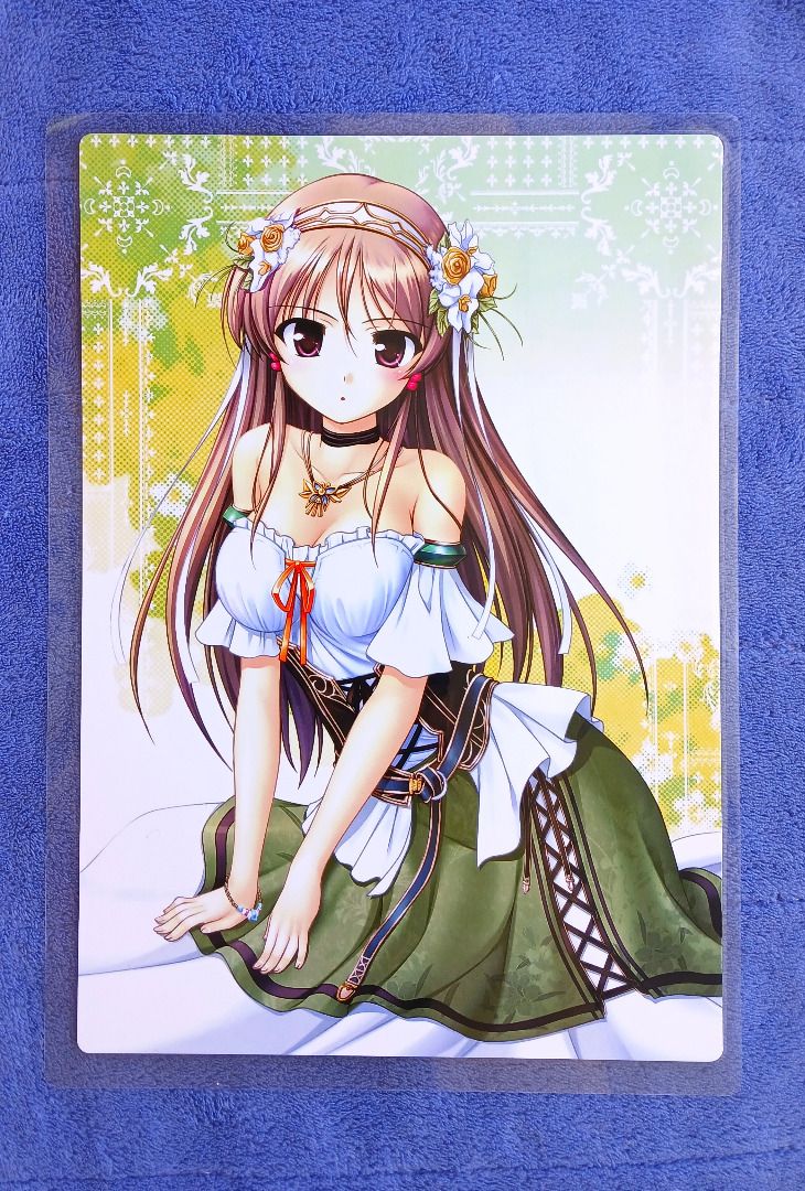 Aiyoku no Eustia Game Laminated Poster Prints (Category: Art & Prints) located in Iloilo. Submitted by jrmagallanes78 (Listing ID 1432168395, Image 2). Description: PhP 90 per image print. 300Php minimum total for processing sale. Buyer can combine choices with other items in other listings to hit this threshold. Not official JP merchandise. One-sided laminated photo prints. Prints will be CUT FLUSH to the sides of the images to prevent air bubbl