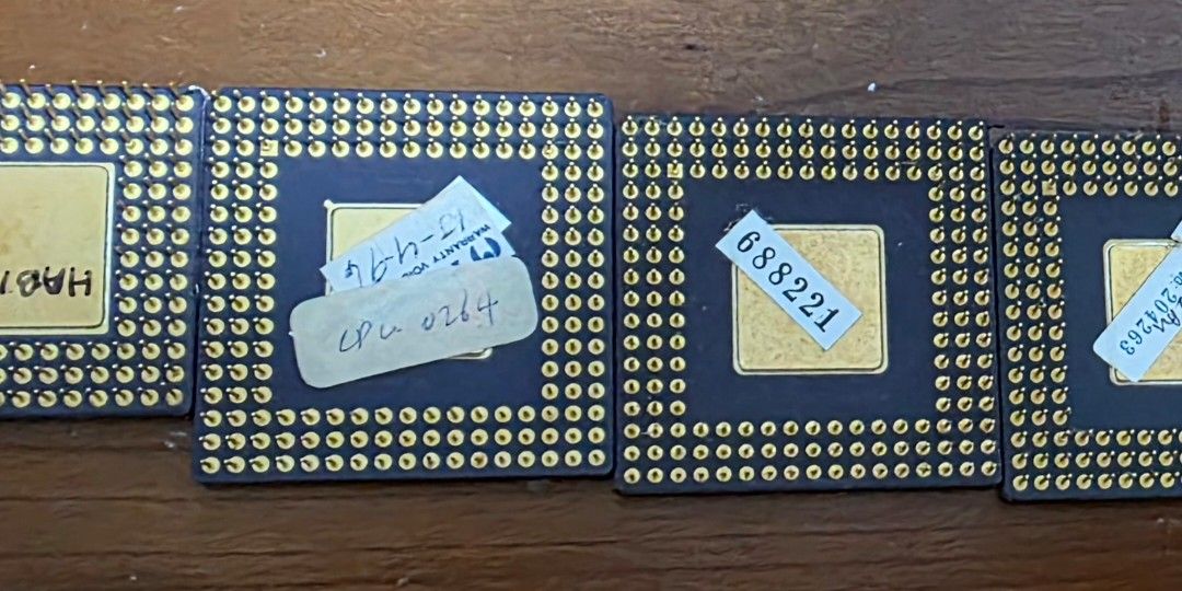 386 / 486 AMD CPU Collection - Various Models439444479705108481