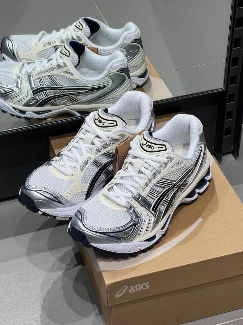 Asics Gel-Kayano 14 Retro White Black Silver (Category: Sneakers) located in Singapore. Submitted by zisemoonz (Listing ID 1432054961, Image 1). Description: Brand Asics | Asics Gel-Kayano 14 Retro White Black Silver New · Free shipping · Pay on delivery ~3 days photo confirmation Chat for sizes 💬.