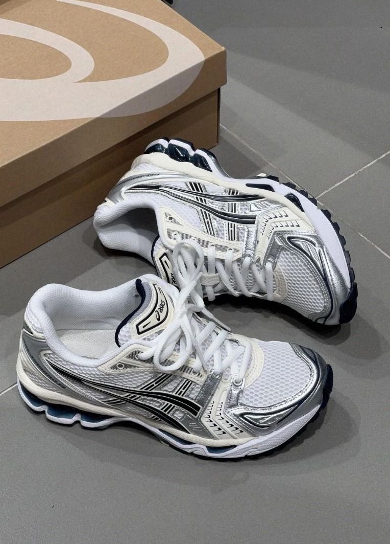 Asics Gel-Kayano 14 Retro White Black Silver (Category: Sneakers) located in Singapore. Submitted by zisemoonz (Listing ID 1432054961, Image 2). Description: Brand Asics | Asics Gel-Kayano 14 Retro White Black Silver New · Free shipping · Pay on delivery ~3 days photo confirmation Chat for sizes 💬.