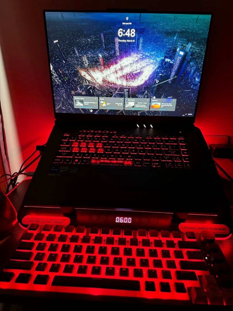 ASUS ROG STRIX G16 (Category: Laptops & Notebooks) located in Quezon City. Submitted by ryuix (Listing ID 1432090687, Image 1). Description: ROG STRIX G16 INTEL I7 GEFORCE RTX 4050 1TB SSD 32GB RAM W/ Keyboard & cooling pad worth 5k Dm if interested, price is negotiable :)) .