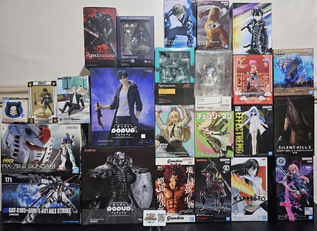 Authentic Anime figures & model kits for sale! (Category: Figurines & Statues) located in Angat. Submitted by erday (Listing ID 1432180586, Image 1). Description: 📦We ship nationwide! via TikT0k checkout, JNT, LBC or Lalamove 🛍You can also visit our small homestore at Pulong Yantok Angat Bulacan.
