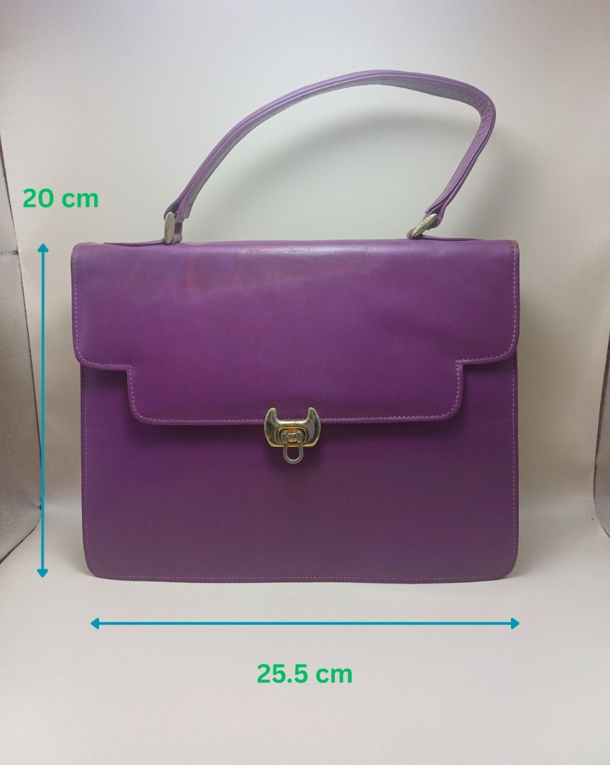 Bag 16 (OLEG CASSINI) (Category: Clutches) located in Cebu City. Submitted by tea_pr (Listing ID 1432194729, Image 2). Description: 1 pc. available Discoloration on front flap and behind bag and mild tarnish on metal hardware Measurements: 20 cm x 25.5 cm x 5.5 cm (approx.) Length (strap): 12.5 cm (approx.) Length (strap and bag): 32.5 cm (approx.) RFS: Decluttering Delivery/shipping fee to be shouldered by buyer. Modes of payment: Gcash, PayPal,
