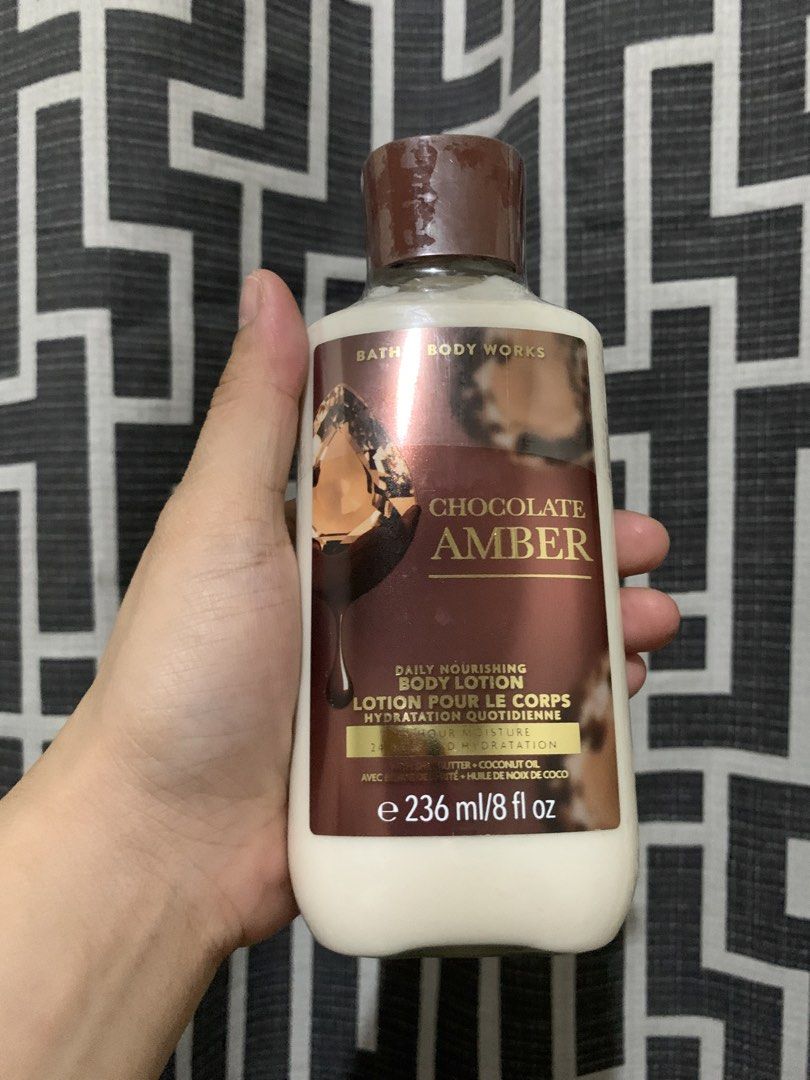bath and body works choco amber lotion (Category: Body Care) located in Mandaluyong City. Submitted by gemda (Listing ID 1432130760, Image 1). Description: full size from canada.