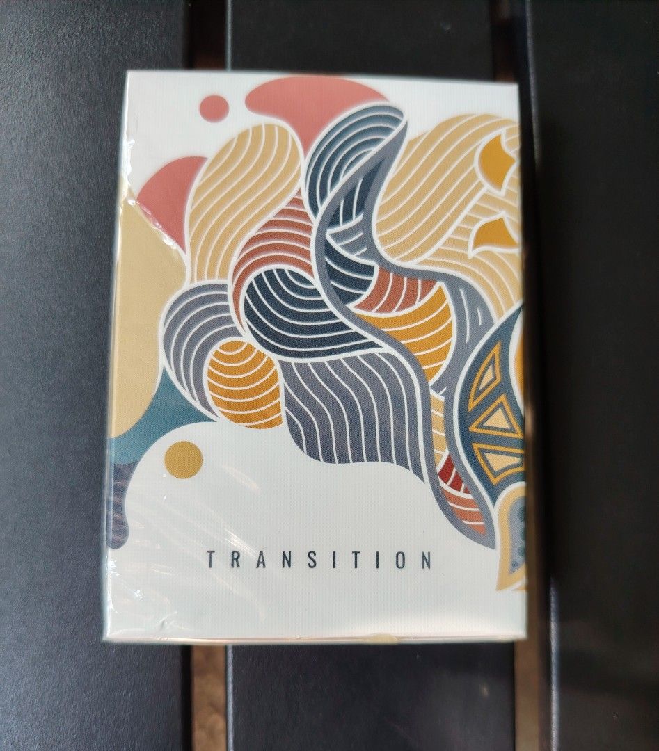 Bicycle Transition Playing Cards (Category: Board Games & Puzzles) located in Quezon City. Submitted by anna.anna8 (Listing ID 1432097380, Image 1). Description: - Sealed deck of Bicycle Transition playing cards - Ideal for card games or collectors.