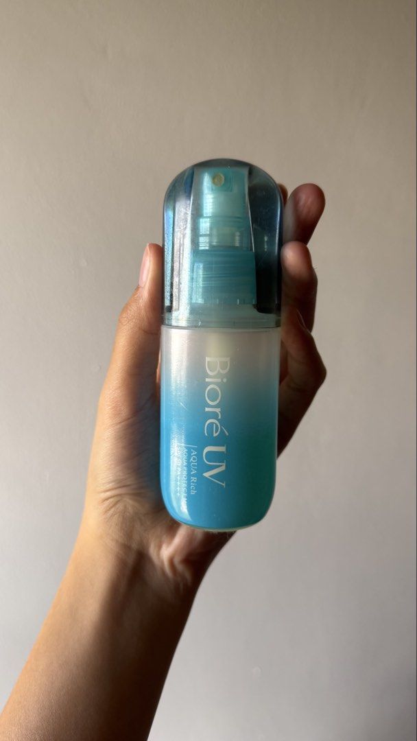 Biore Liquid Sunscreen (Category: Face Care) located in Quezon City. Submitted by xoxobuy (Listing ID 1432035510, Image 1). Description: About half full. RFS: decluttering .