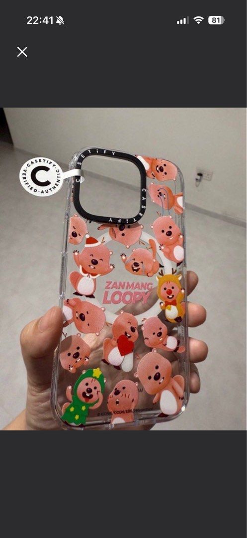 Casetify Loopy iphone 16 pro Phone Case, Mobile Phones & Gadgets, Mobile &  Gadget Accessories, Cases & Sleeves on Carousell