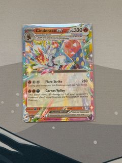 157 142 pokemon card Cinderace ex 157/142 Ultra Rare Full Art - Pokmon Stellar Crown SV07 -  NM/M