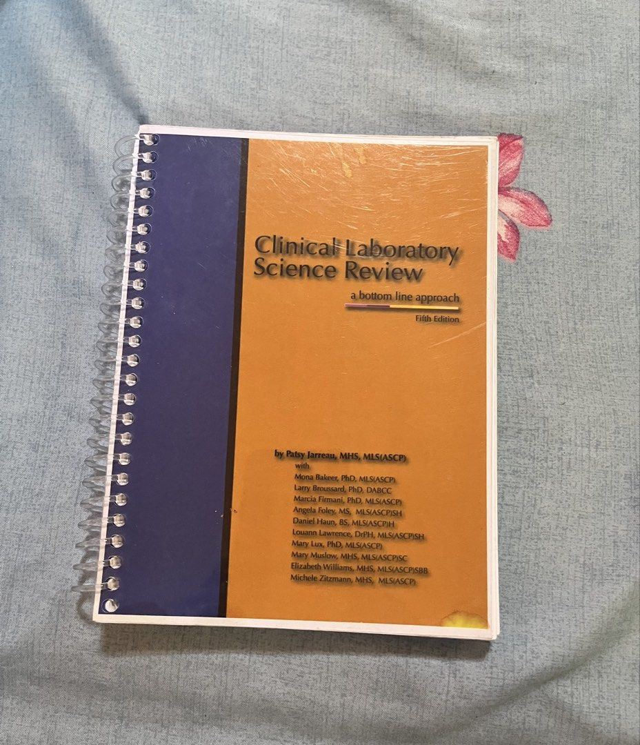 Clinical Laboratory Science Review 5th Edition (Category: Textbooks) located in Cebu City. Submitted by hellomolly_ (Listing ID 1432096900, Image 1). Description: Danny Donor book like new cebu based passed mtle.