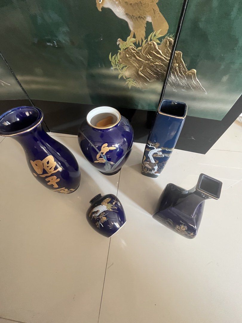cobalt blue set (Category: Everything Else Others) located in Calasiao. Submitted by xwbj4ycjw975281 (Listing ID 1432067408, Image 2). Description: set all goods from Japan as is where is .