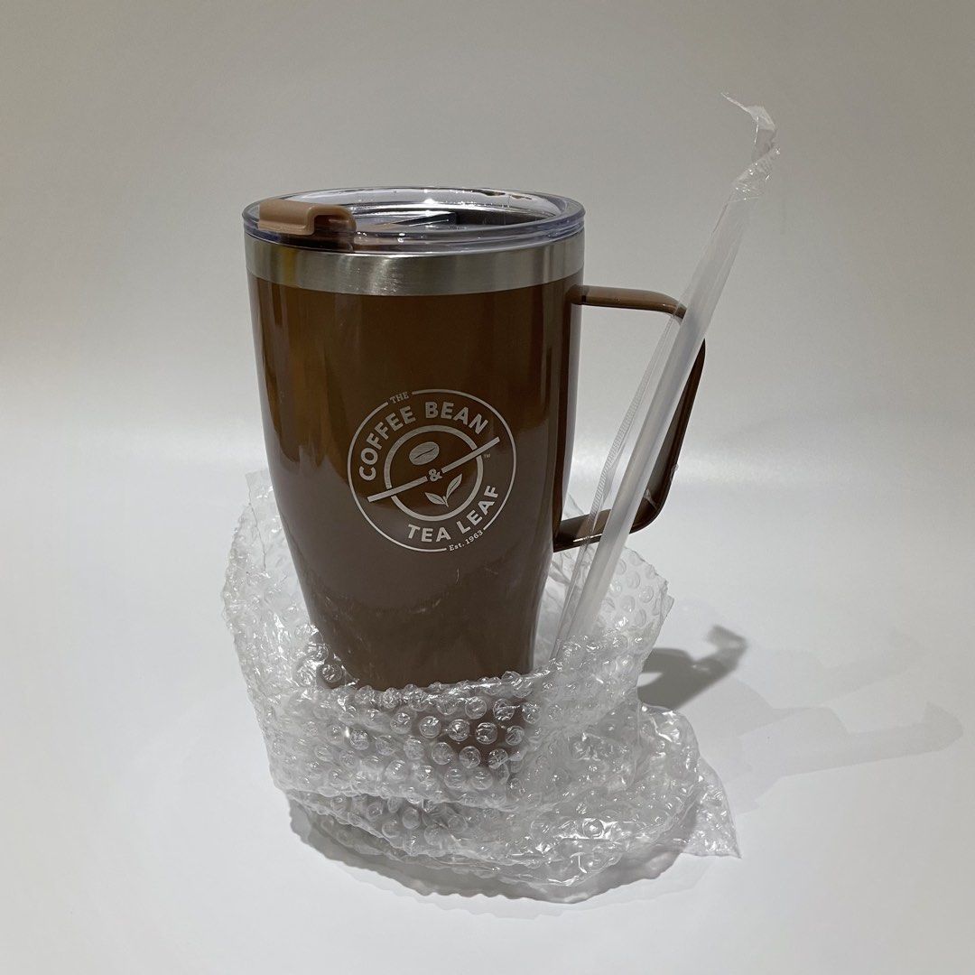 Coffee Bean & Tea Leaf Tumbler Mug (Category: Beverages) located in Cavite. Submitted by kyukyuchan (Listing ID 1432050612, Image 3). Description: ✨50+ ITEMS ON MY PAGE LISTING✨ [Notes: SOME ITEMS ARE FROM BALIKBAYAN BOX, THUS, BOX OR PLASTIC PACKAGINGS ARE REMOVED] Notes: - Coffee Bean & Tea Leaf Brown Tumbler Mug - Item is unused - ❗️FREE❗️Coffee & Tea Bags (Last Photo) - What You See Is What You Get - No Flaws, Unless Stated. 🚫WE WILL NOT BE 