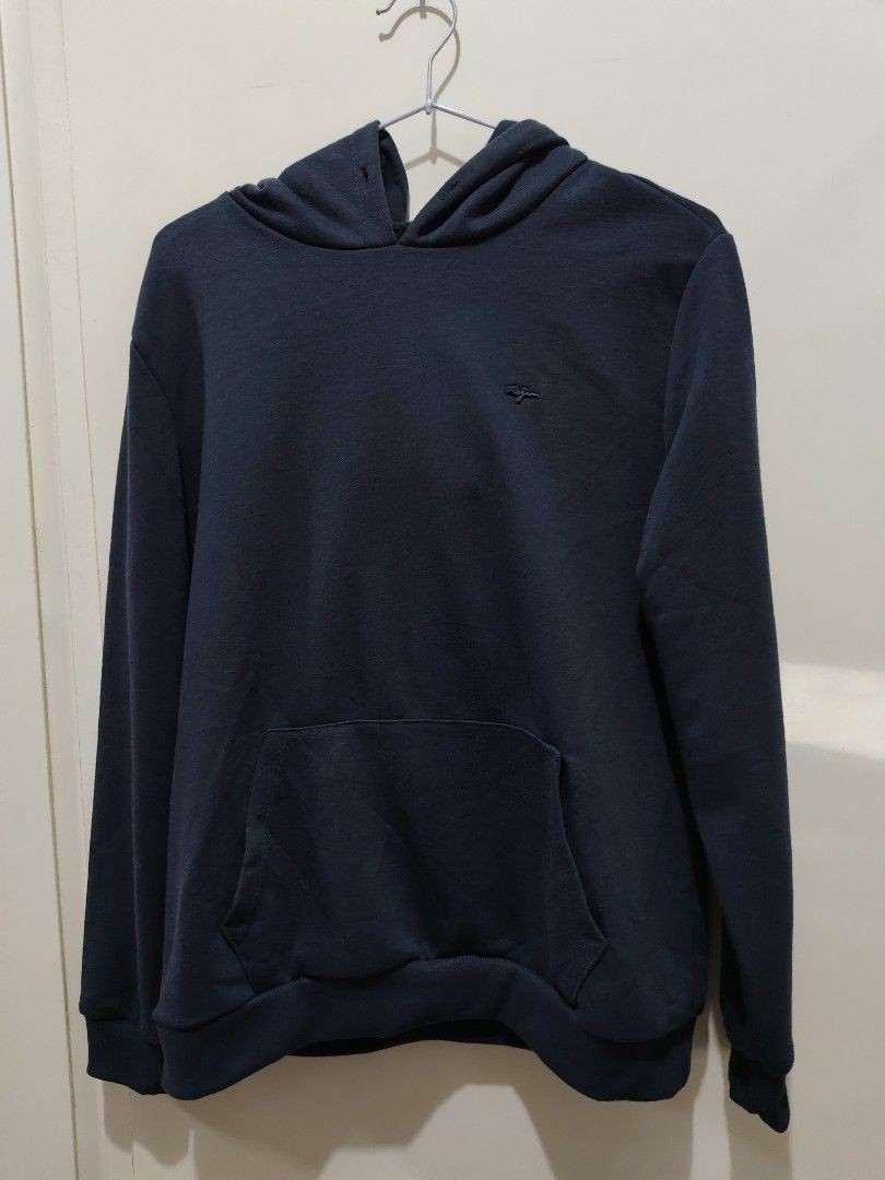 Comfy Navy Blue RRJ Hoodie (Category: Coats, Jackets and Outerwear) located in Quezon City. Submitted by cateskloset (Listing ID 1432190717, Image 2). Description: Navy Blue RRJ Hoodie ​Size: L (Women's sizing) ​Chest: 20 in ​Length: 24.5 in.