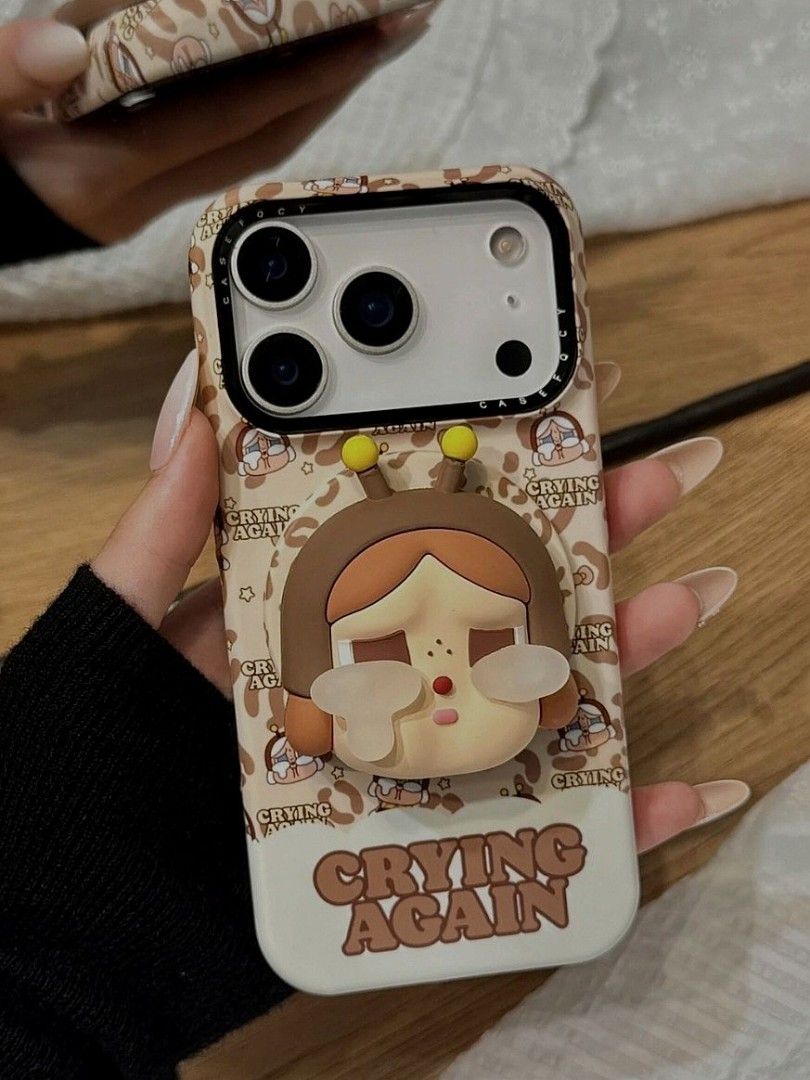 Crybaby Magsafe Holder Popsockets (Category: Cases & Sleeves) located in Quezon City. Submitted by ana-chan (Listing ID 1432013236, Image 2). Description: Crybaby phone case. 3D design. MagSafe compatible. Unique and cute..
