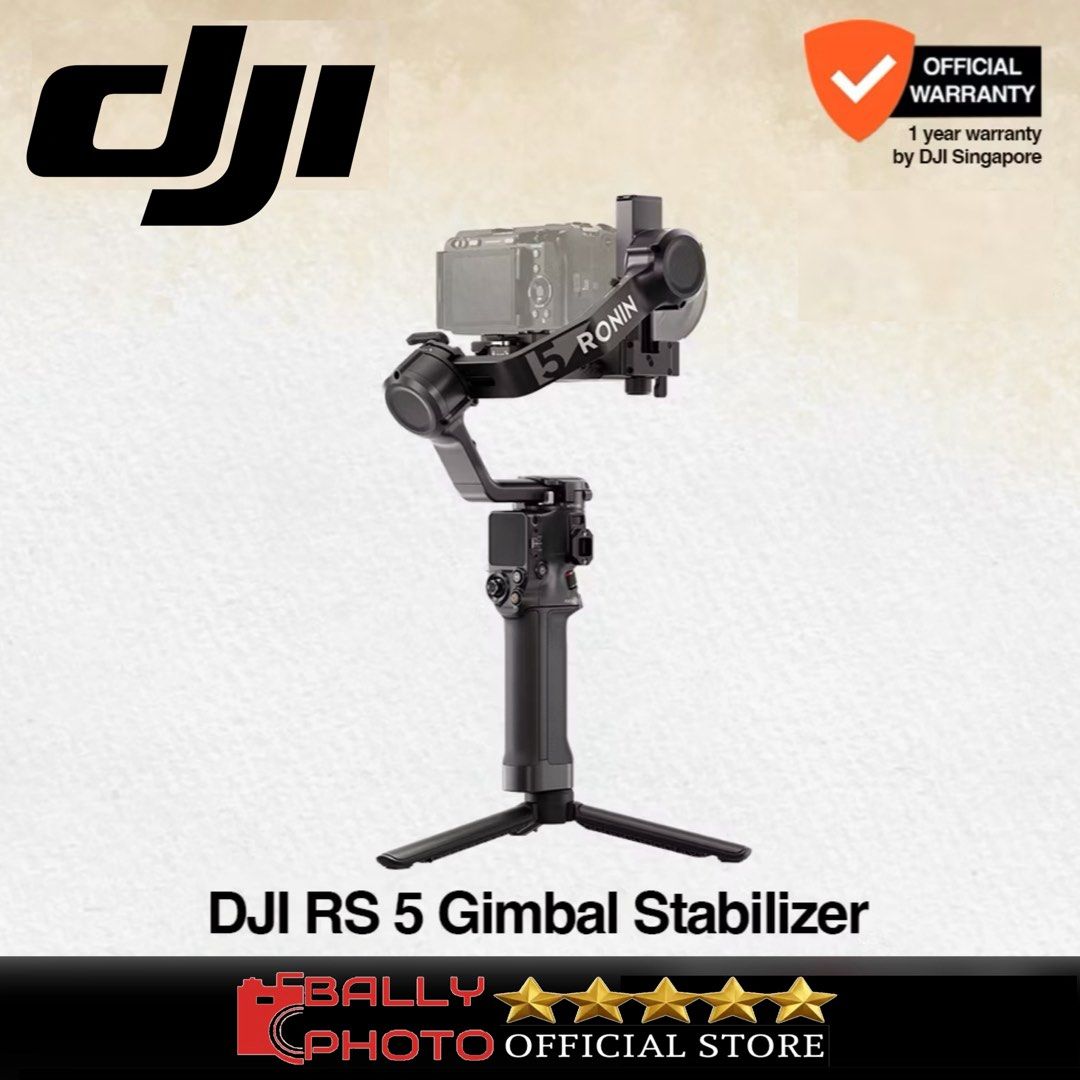 DJI RS 5 gimbal stabilizer rs5, Photography, Photography Accessories ...