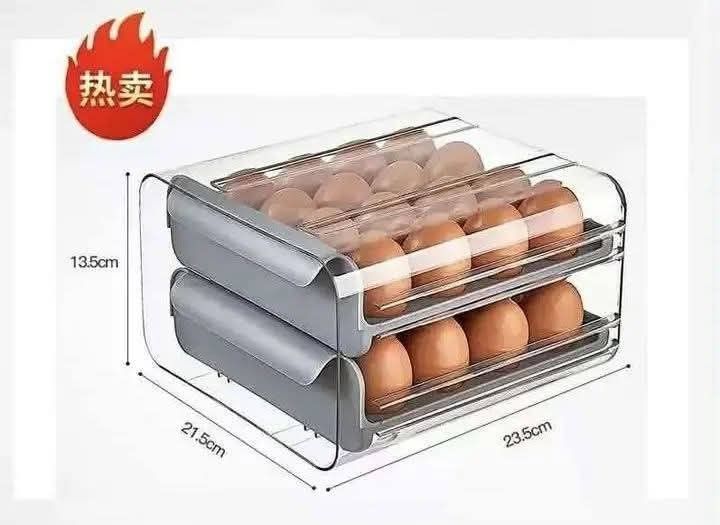 Egg storage box 2 layer (Category: Food Organization & Storage) located in Manila. Submitted by lyfrancois14 (Listing ID 1432077455, Image 3). Description: .