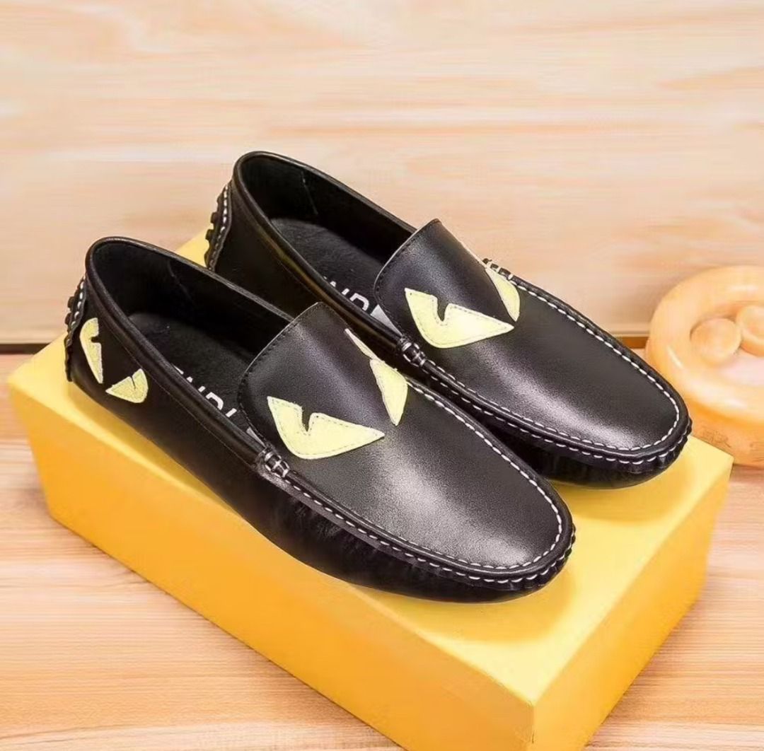 fendii men's leather shoes monster (Category: Dress Shoes) located in Angeles City. Submitted by bringing.luxury (Listing ID 1432086277, Image 3). Description: all sizes available.