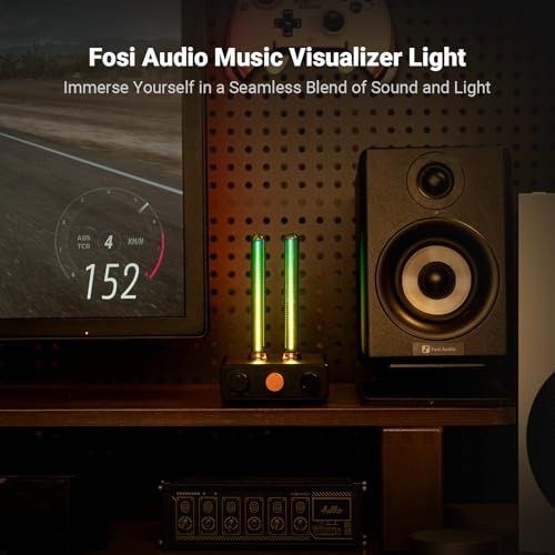 Fosi Audio Music Visualizer, Sound Pickup Spectrum Analyzer, Vintage ...
