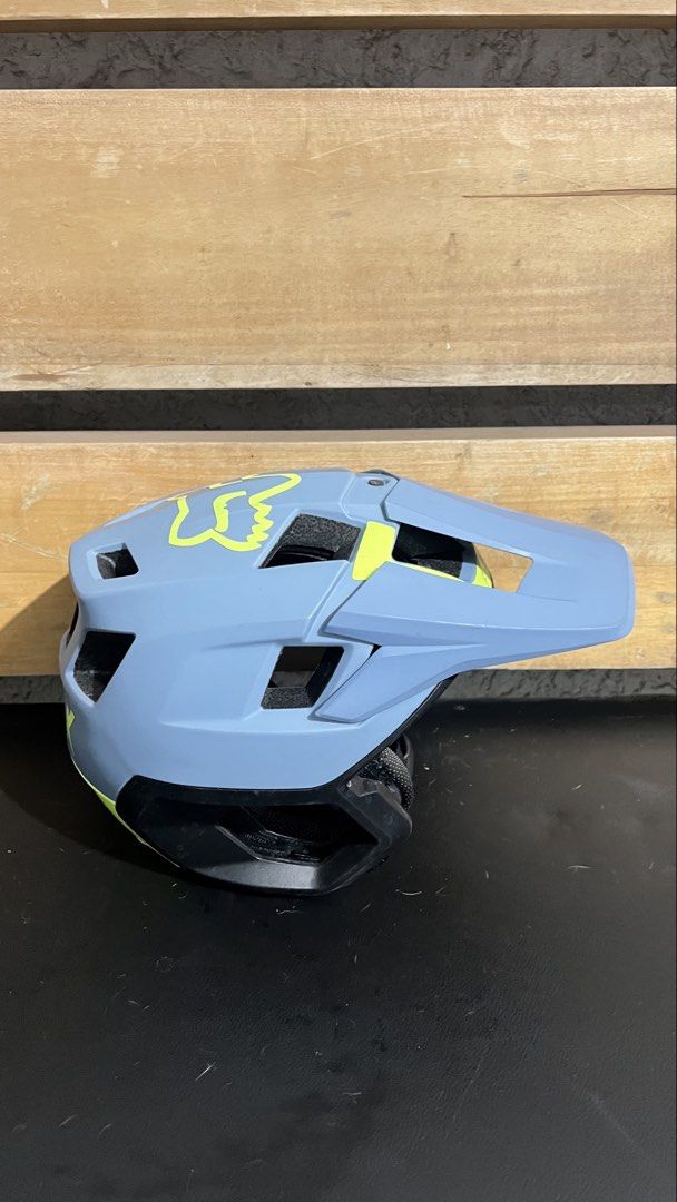 FOX Dropframe Pro MTB Helmet Dusty Blue (2022) (Category: Bicycles) located in Paranaque City. Submitted by aseaan (Listing ID 1432134699, Image 3). Description: Good as new No box Size Large 8k nego Parañaque .