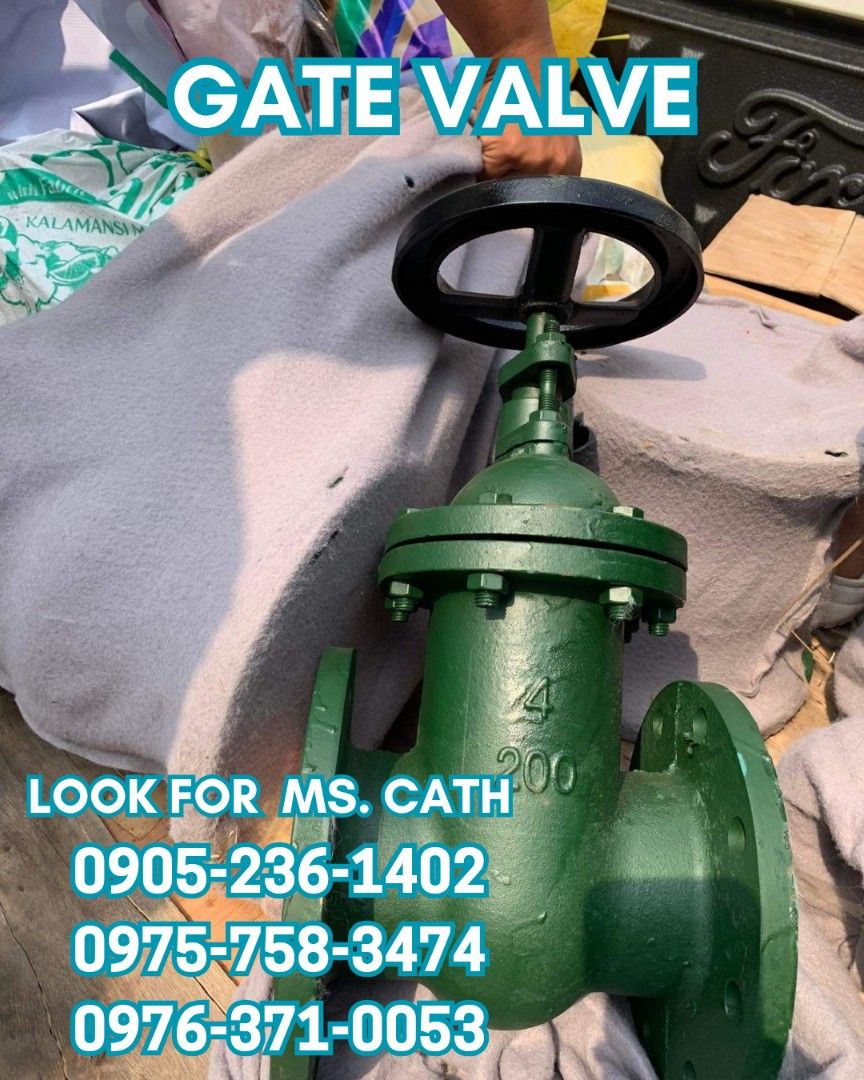 GATE VALVE (Category: Construction & Building Materials) located in Manila. Submitted by cathvesta_sales (Listing ID 1432079632, Image 1). Description: .